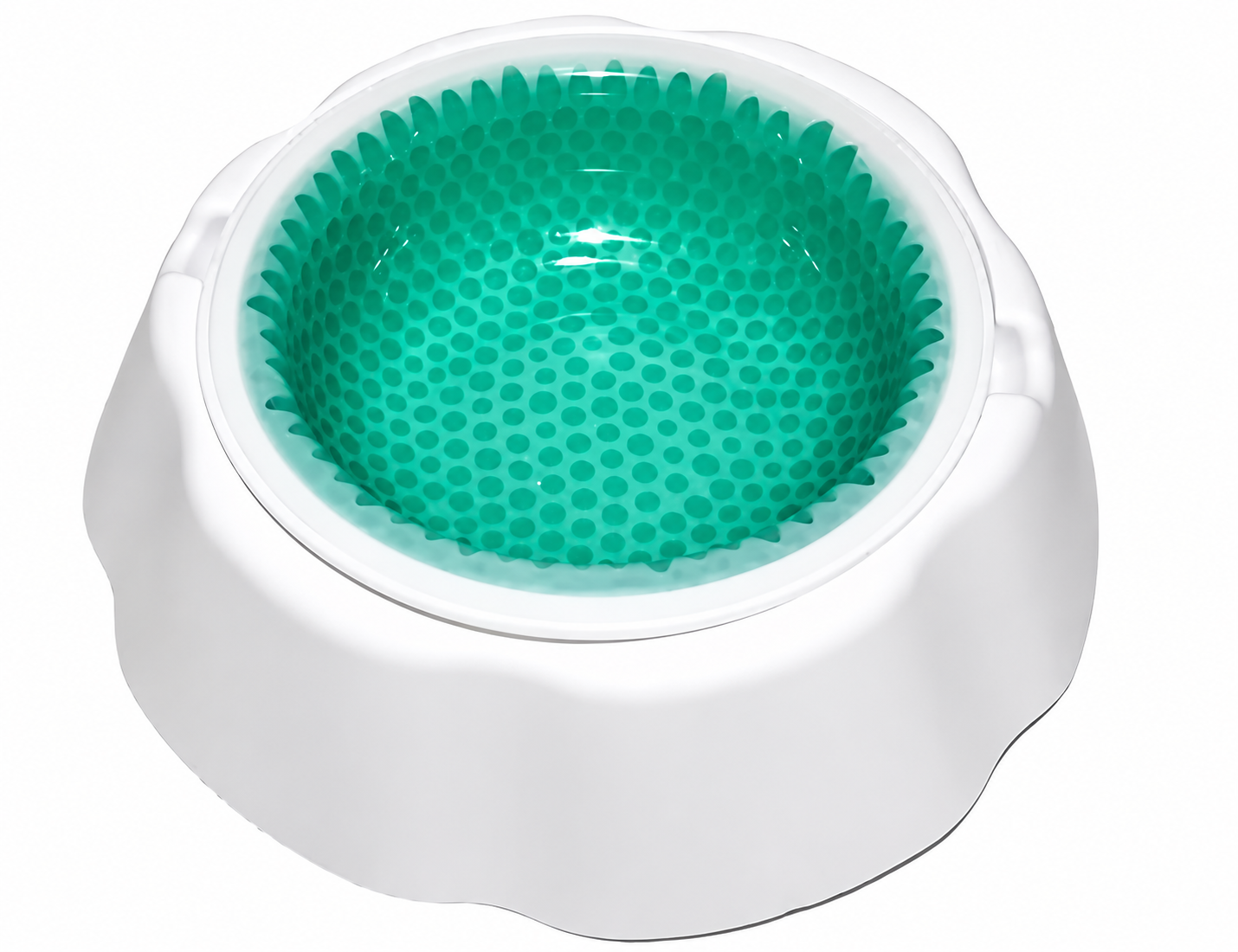 Bebedero Refrescante HidroGel Antivuelcos para Mascotas