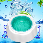 Bebedero Refrescante HidroGel Antivuelcos para Mascotas